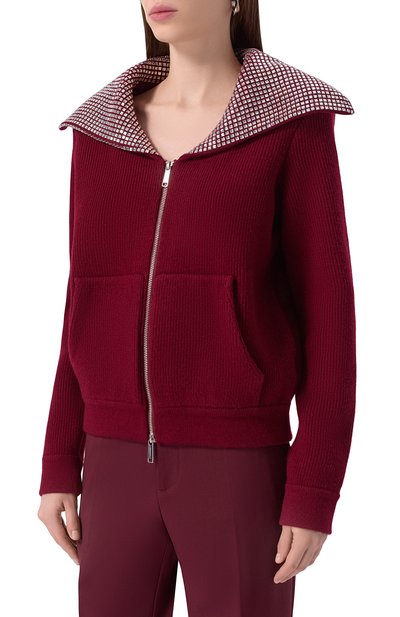 Кардиган с отделкой стразами SELF-PORTRAIT, арт. RS25117J, фото 3