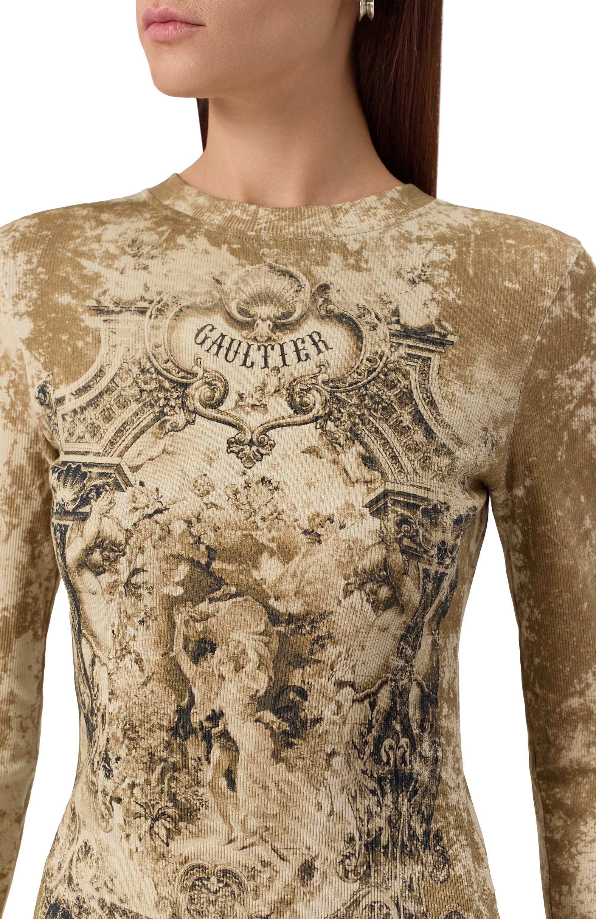 Хлопковое платье JEAN PAUL GAULTIER, арт. 25/03-W-DR018/J013P, фото 5