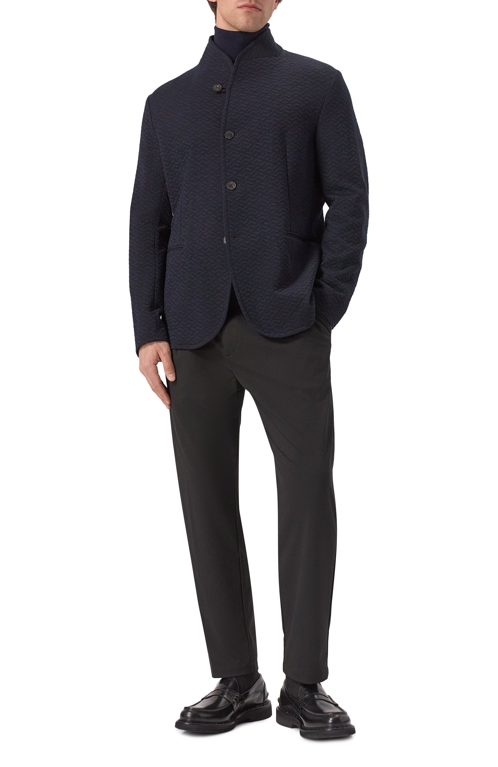 Однобортный пиджак EMPORIO ARMANI, арт. EM000352/TE13968, фото 2