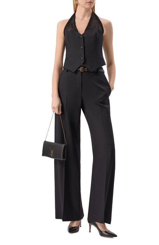 Шерстяной жилет Nina Ricci 25PCT0017/WV0322 Чёрный  25PCT0017/WV0322 Фото 2