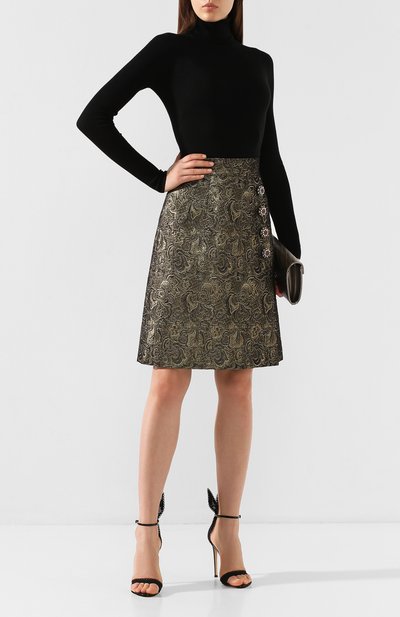 Жаккардовая юбка DOLCE & GABBANA, арт. F4BM5Z/HJMA4, фото 2