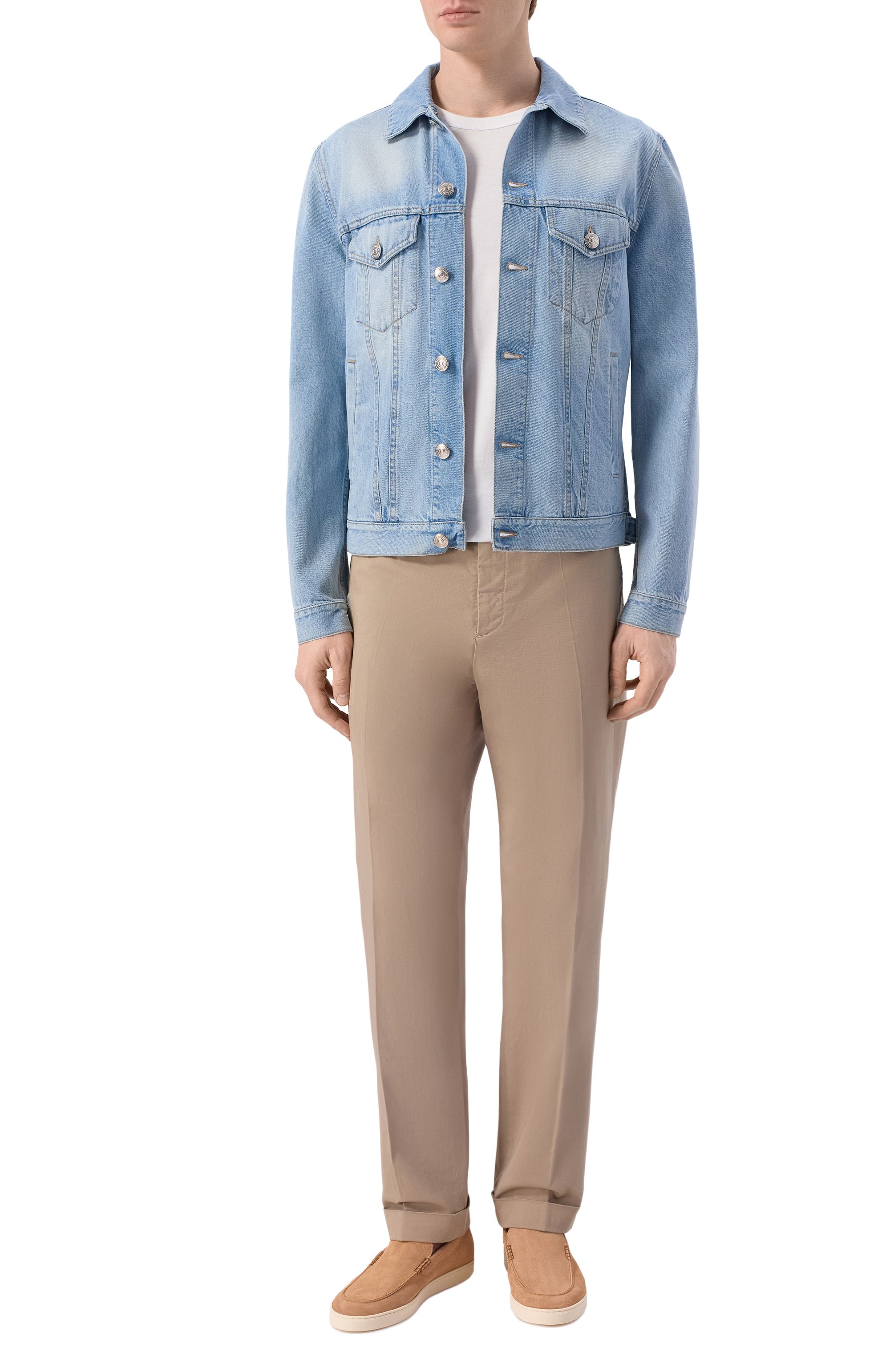 Замшевые лоферы BRUNELLO CUCINELLI, арт. MZUHVSP335, фото 2