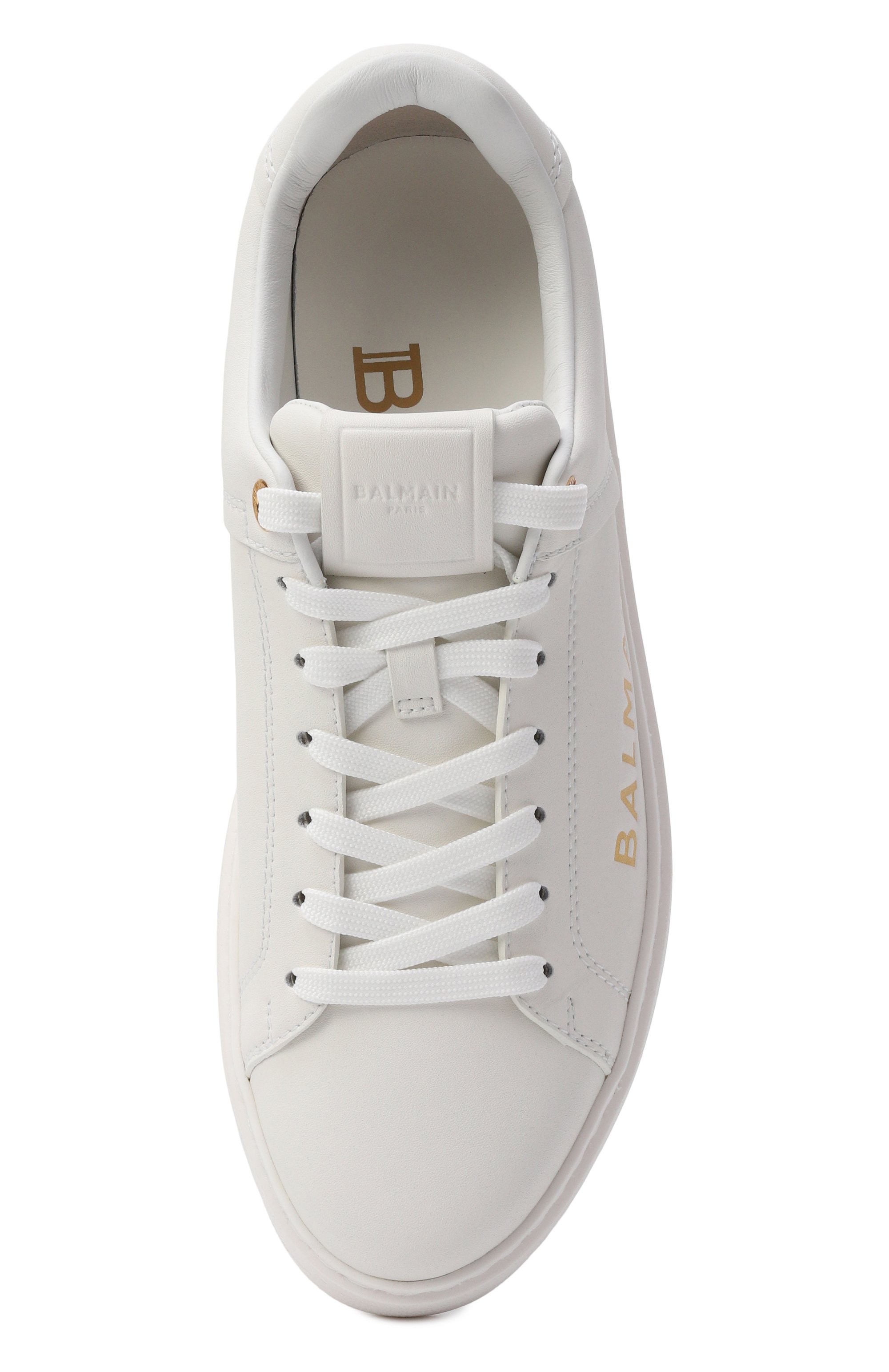 Кожаные кеды b-court BALMAIN, арт. GN1VI690/LSBG, фото 6