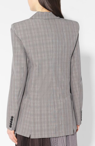 Жакет из смеси хлопка и вискозы ISABEL MARANT ETOILE серого цвета по цене 41550 руб., арт. VE0872-19P009E/ILIANE, фото 4 Жакет из смеси хлопка и вискозы ISABEL MARANT ETOILE, арт. VE0872-19P009E/ILIANE, фото 4