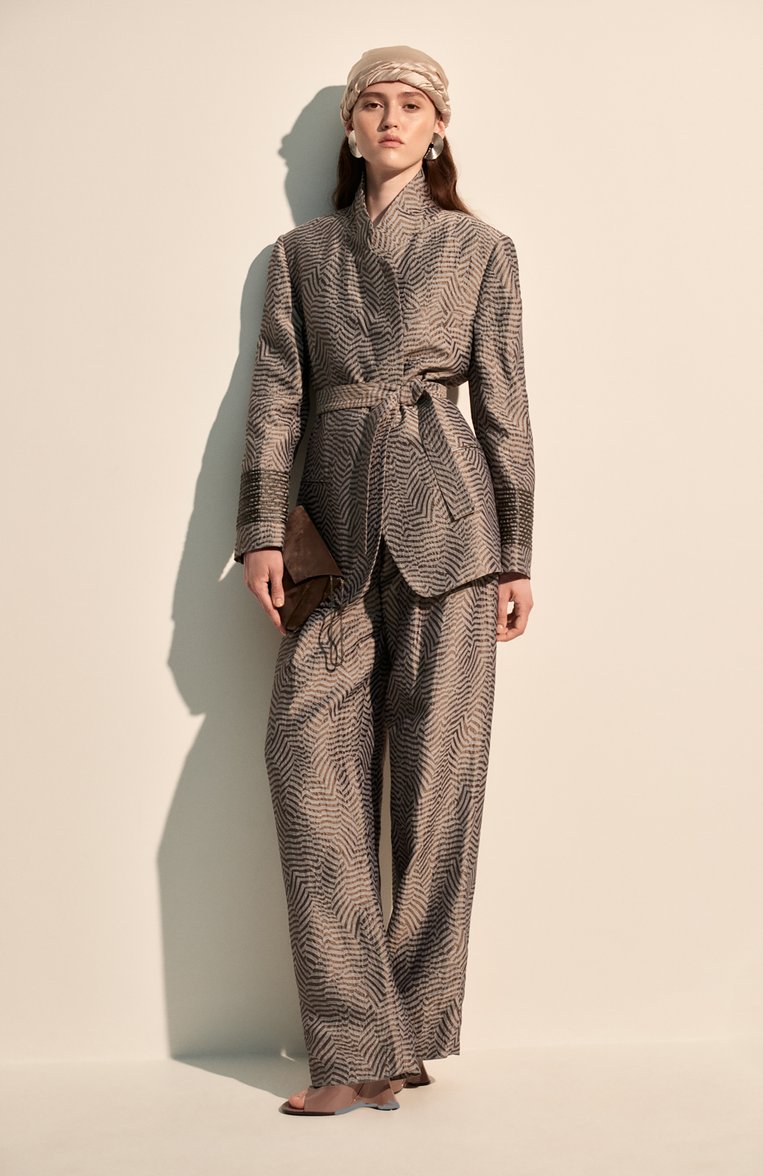 Женские кожаные мюли DRIES VAN NOTEN светло-коричневого цвета, арт. WS251/1618/189 | Фото 8 (Автоматизация ТО: Проставлено; Материал внутренний: Натуральная кожа; Автоматизация состава: Проставлено; Материал внешний: Натуральная кожа; Подошва: Плоская; Каблук тип: Танкетка; Каблук высота: Высокий)