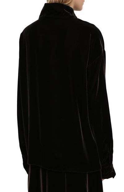 Бархатная блузка RALPH LAUREN, арт. 293835467, фото 4