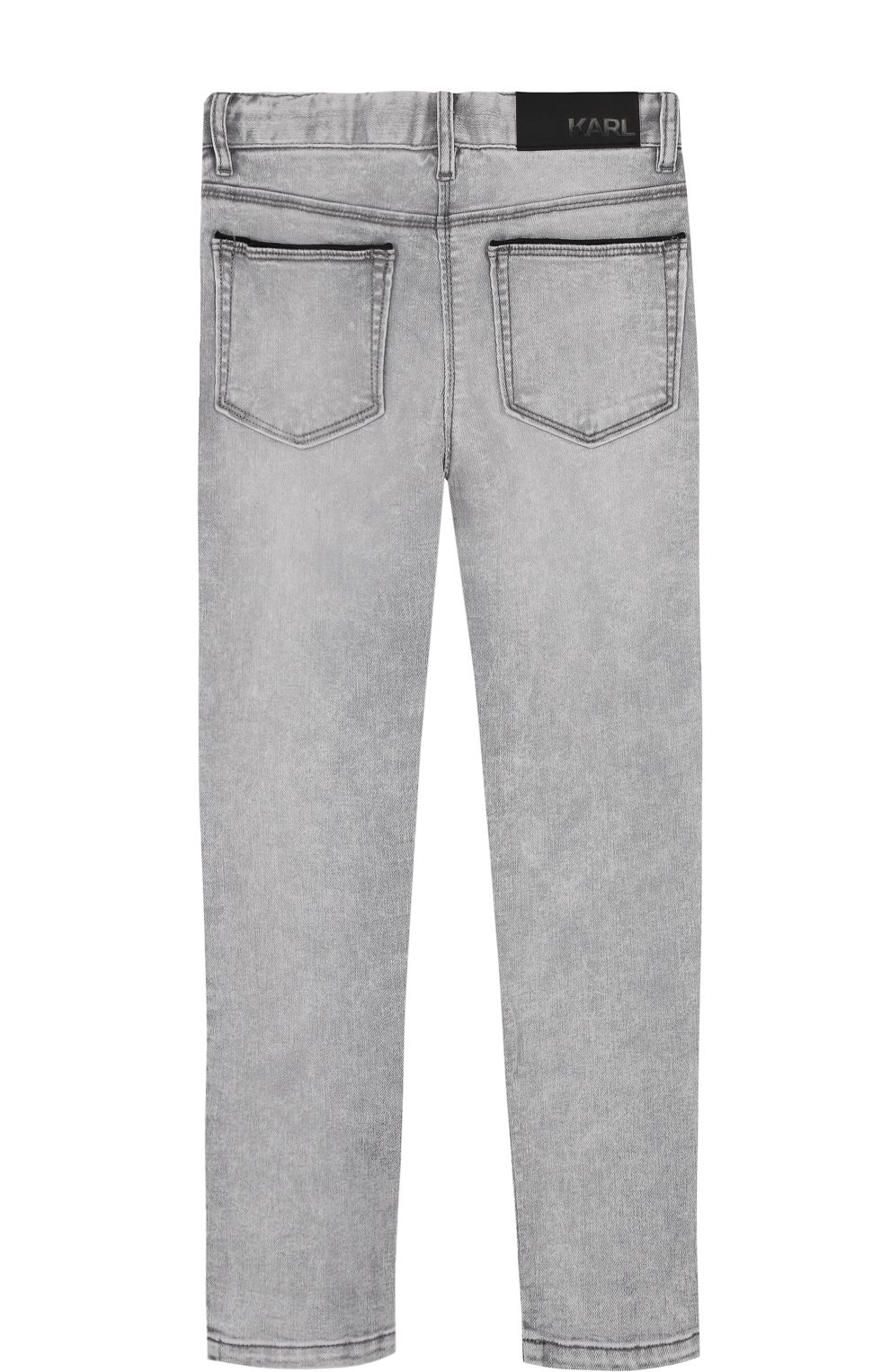 Джинсы с декоративными потертостями KARL LAGERFELD KIDS, арт. Z14067/6A-12A, фото 2