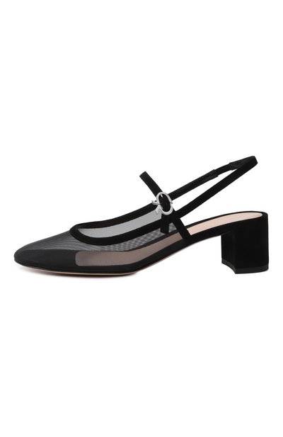 Текстильные туфли francois 45 GIANVITO ROSSI, арт. G95574.45RIC.RSCNENE, фото 4