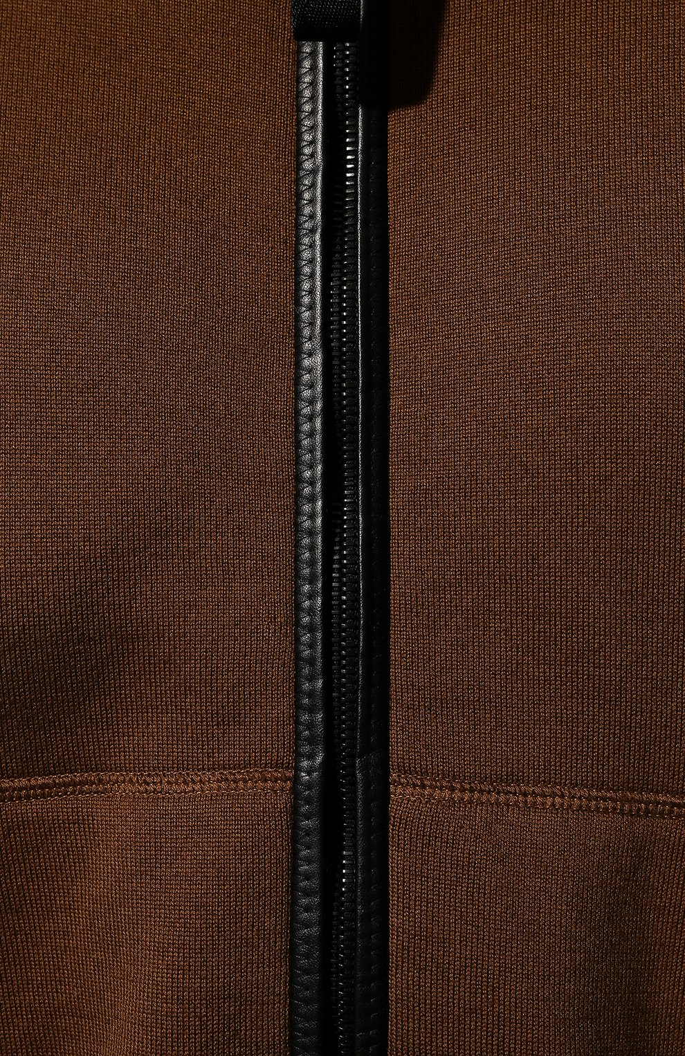 Кардиган из хлопка и кашемира TOM FORD коричневого цвета по цене 268500 руб., арт. BYF22/TFKG54, фото 5 Кардиган из хлопка и кашемира TOM FORD, арт. BYF22/TFKG54, фото 5