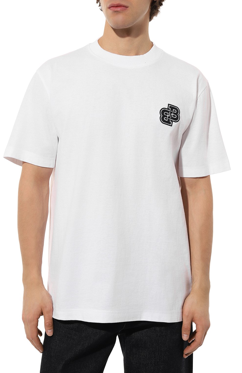 Хлопковая футболка BOSS ORANGE, арт. 50483464, фото 3