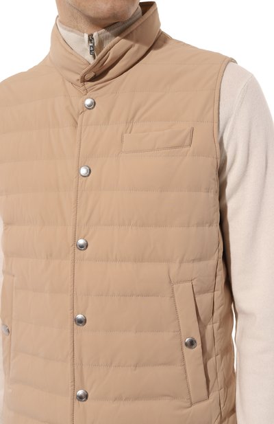 Пуховый жилет BRUNELLO CUCINELLI, арт. MM403B2217, фото 5