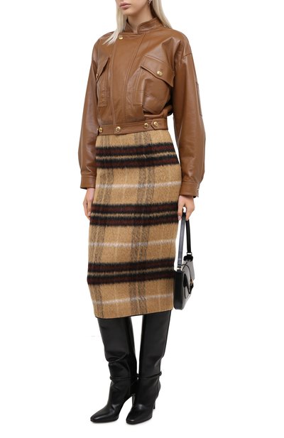 Кожаный бомбер GIVENCHY, арт. BW00A260E9, фото 2