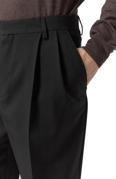Шерстяные брюки DRIES VAN NOTEN, арт. 251-020902-1381, фото 5