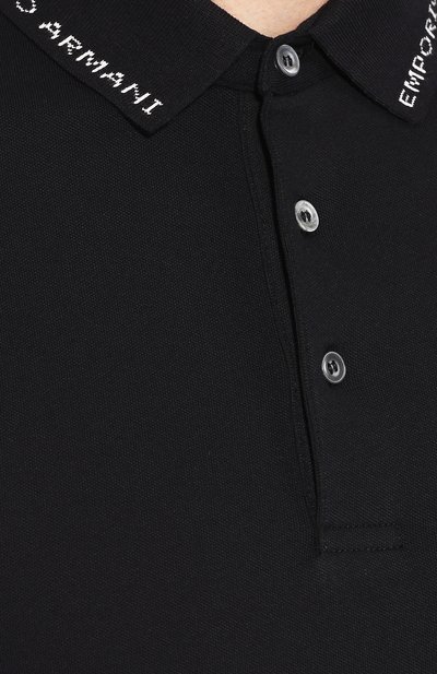 Хлопковое поло EMPORIO ARMANI, арт. 3H1FL9/1JPTZ, фото 5