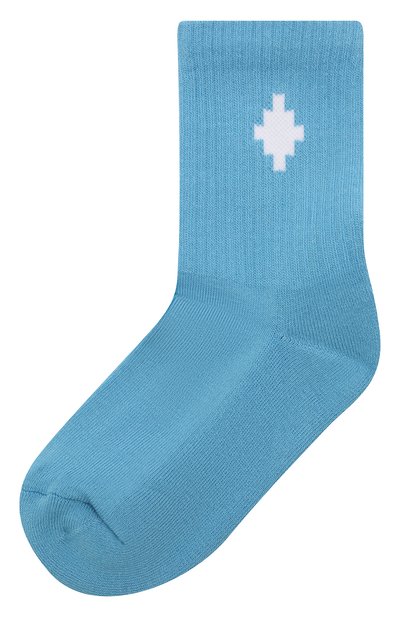 Хлопковые носки MARCELO BURLON KIDS OF MILAN, арт. 21E/B/MB/6000/7010, фото 1