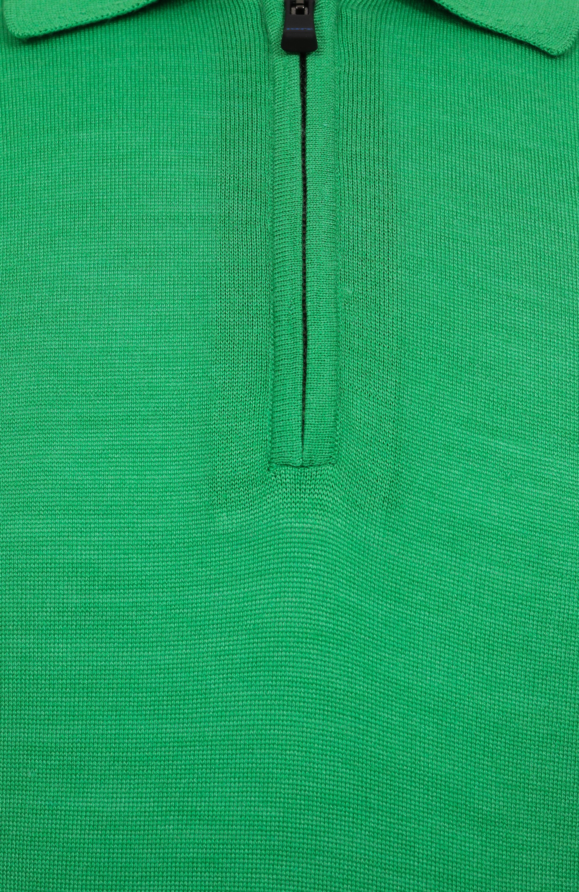 Поло из шерсти и шелка KITON, арт. UMM059208, фото 6