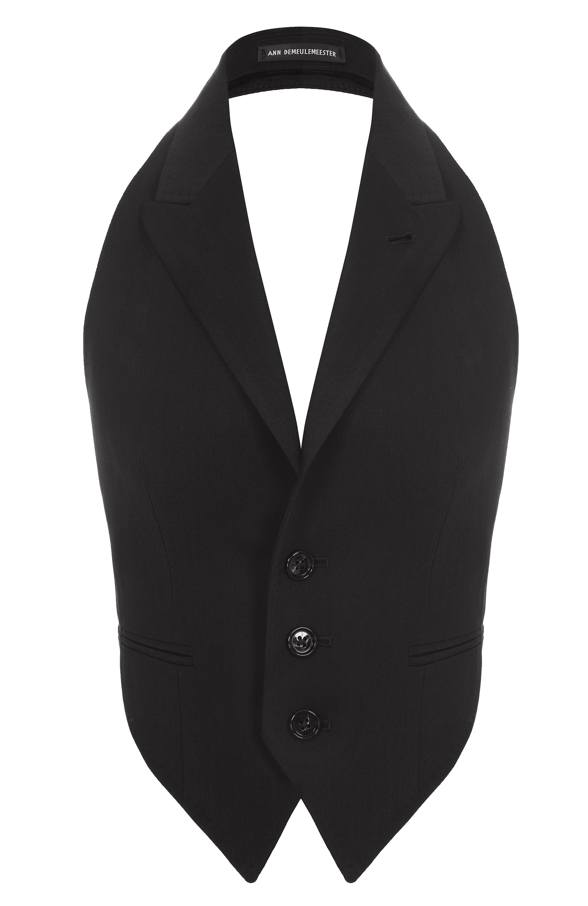 Жилет из вискозы и шерсти ANN DEMEULEMEESTER, арт. B0012418/FA556, фото 1