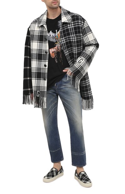 Текстильные слипоны venice SAINT LAURENT, арт. 585742/1ZC10, фото 2