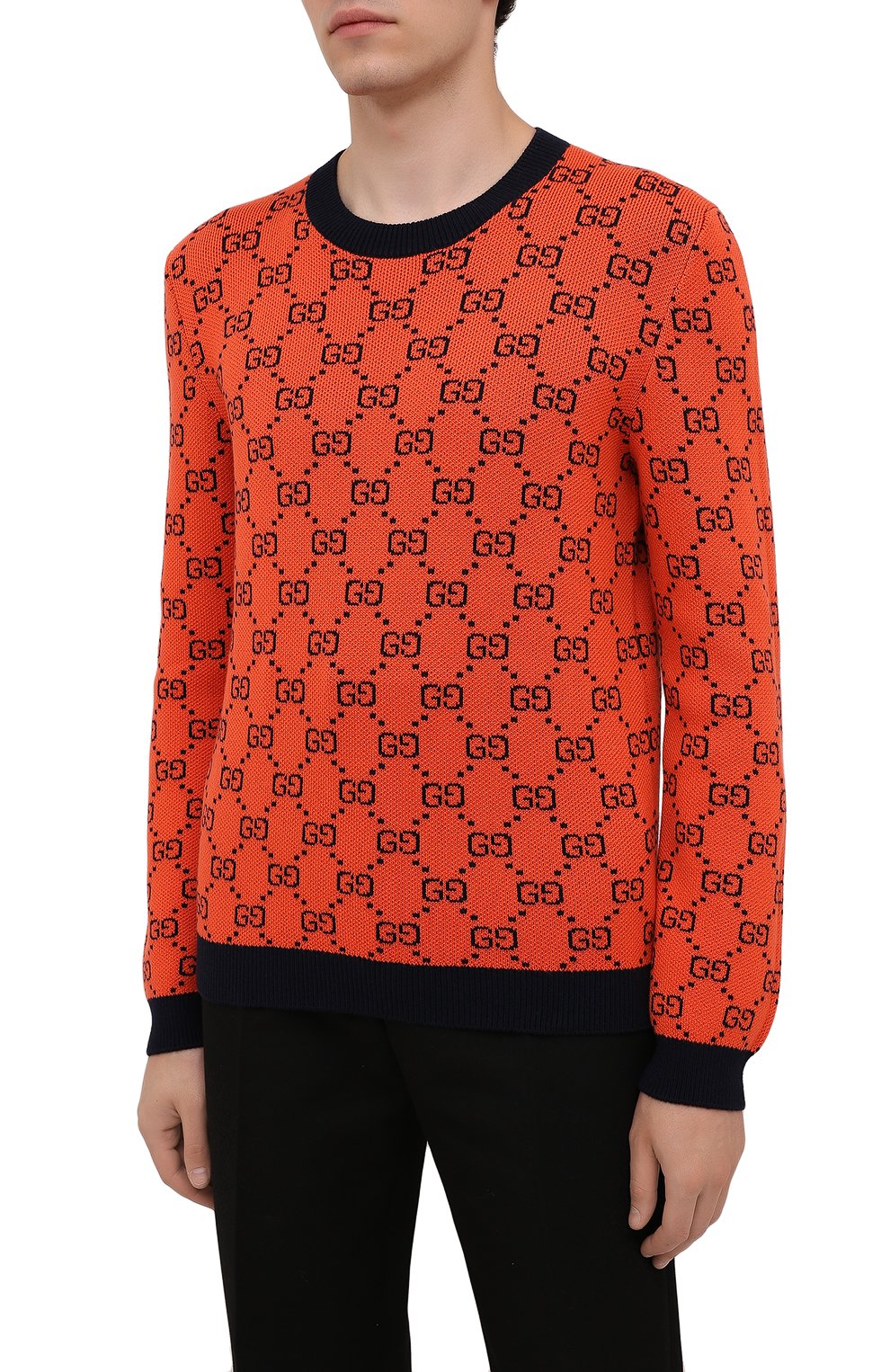 Свитер из шерсти и хлопка GUCCI, арт. 661174/XKBXI, фото 3