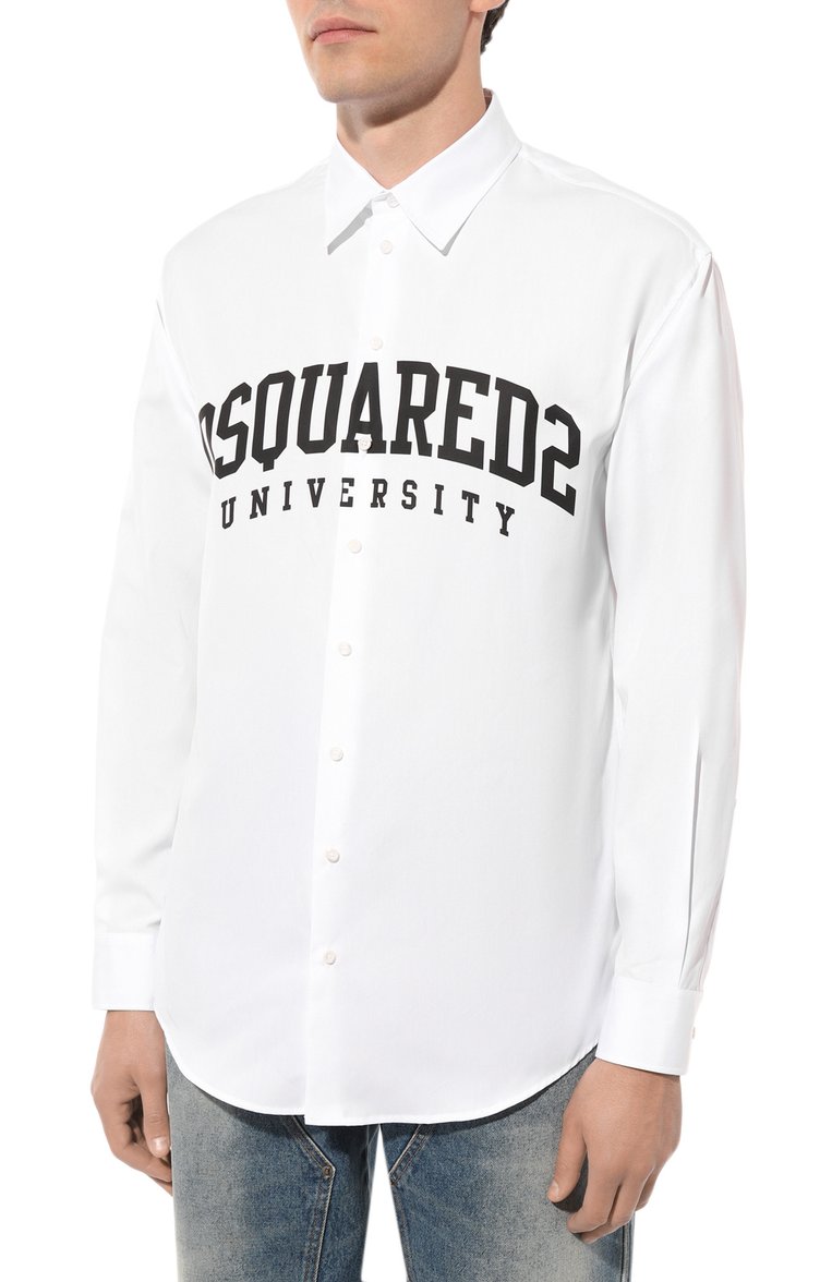 Хлопковая рубашка DSQUARED2, арт. S74DM0768/S36275, фото 1