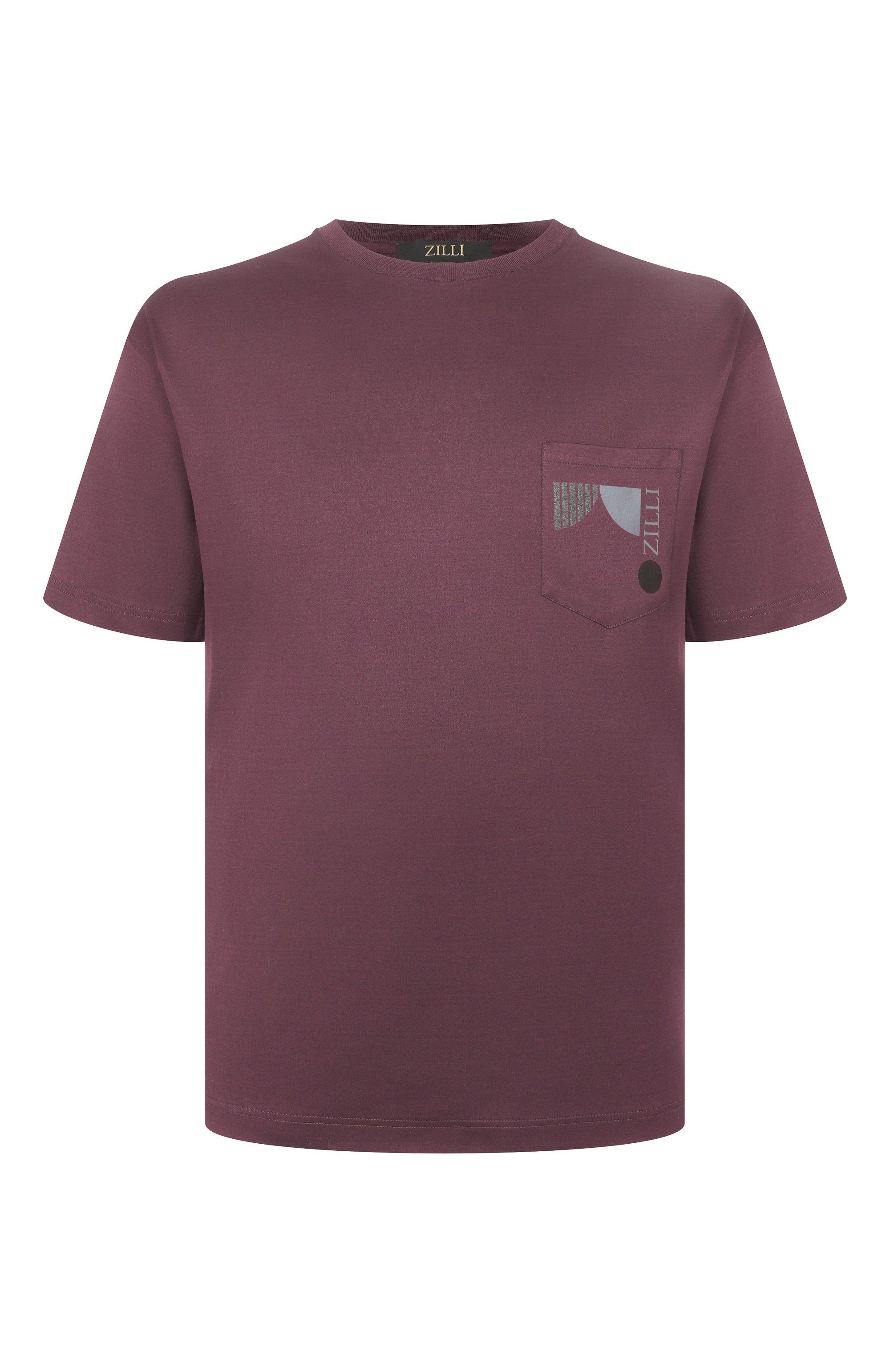 Хлопковая футболка ZILLI, арт. TSR03RM0100VZBPL0_001, фото 1