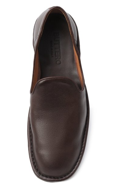 Кожаные лоферы ercole BUTTERO, арт. B10831F0UL-UC, фото 5