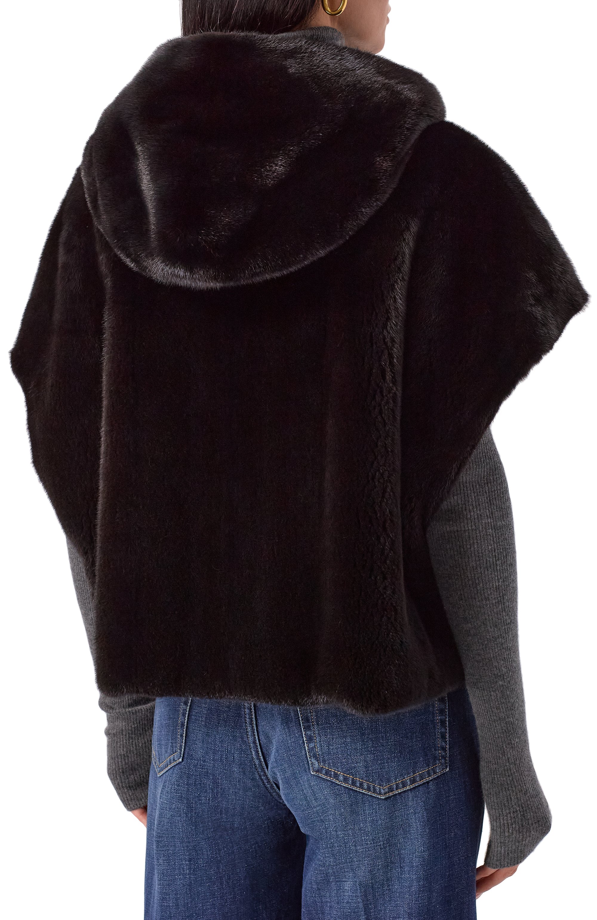 Двусторонний жилет из норки VICTORIA KUSENKOVA, арт. 822804002688, фото 4