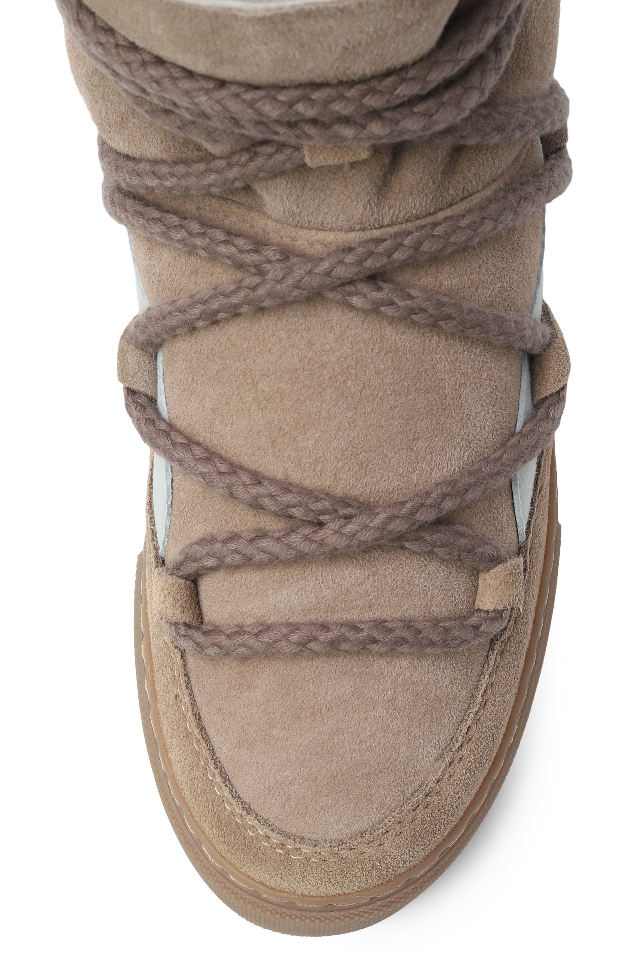 Замшевые полусапоги INUIKII, арт. 65202-076/33-38, фото 4