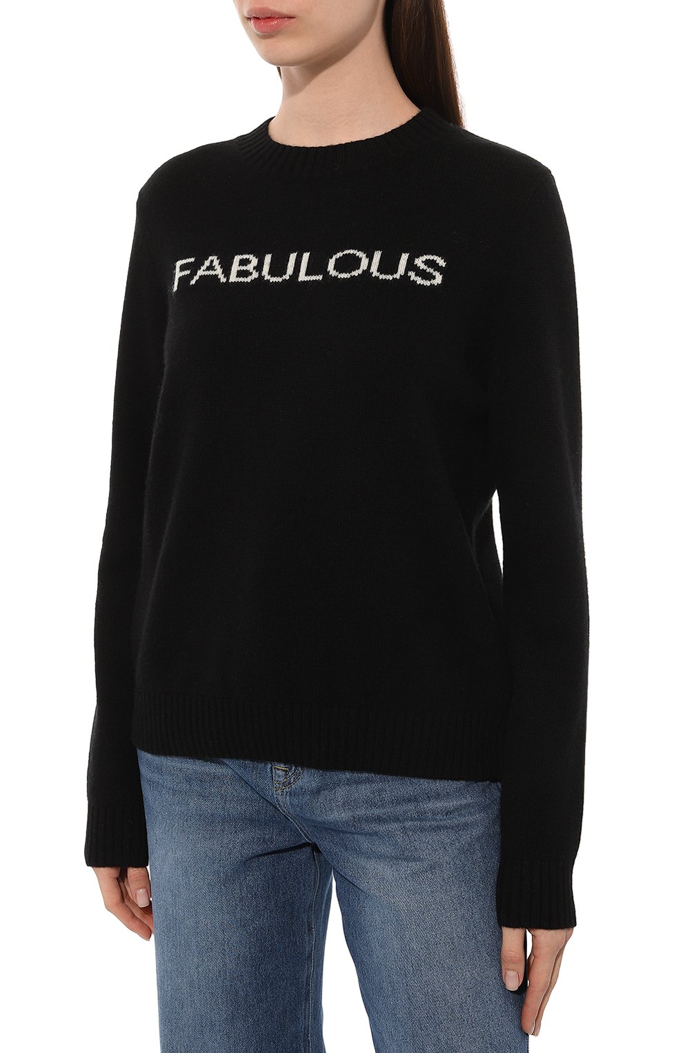 Кашемировый пуловер SEVEN LAB, арт. Jumper 22 Fabulous black, фото 3