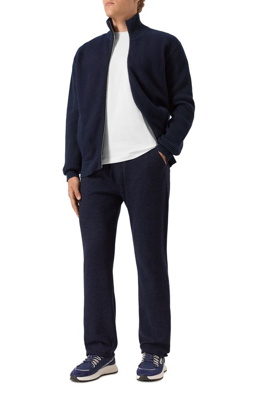 Хлопковая футболка Corneliani 26G583-2625024 Белый  26G583-2625024 Фото 2