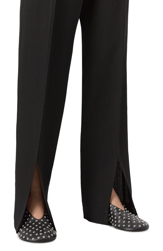 Брюки из вискозы и шелка Jil Sander J03KA0301-J65005 Чёрный  J03KA0301-J65005 Фото 6