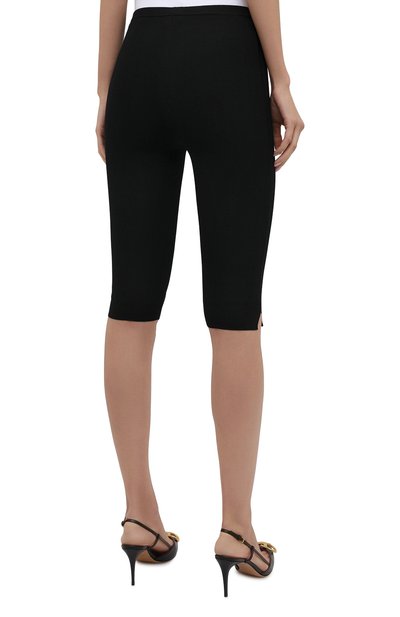 Шорты из вискозы TOTEME черного цвета по цене 27800 руб., арт. 212-259-755, фото 4 Шорты из вискозы TOTEME, арт. 212-259-755, фото 4