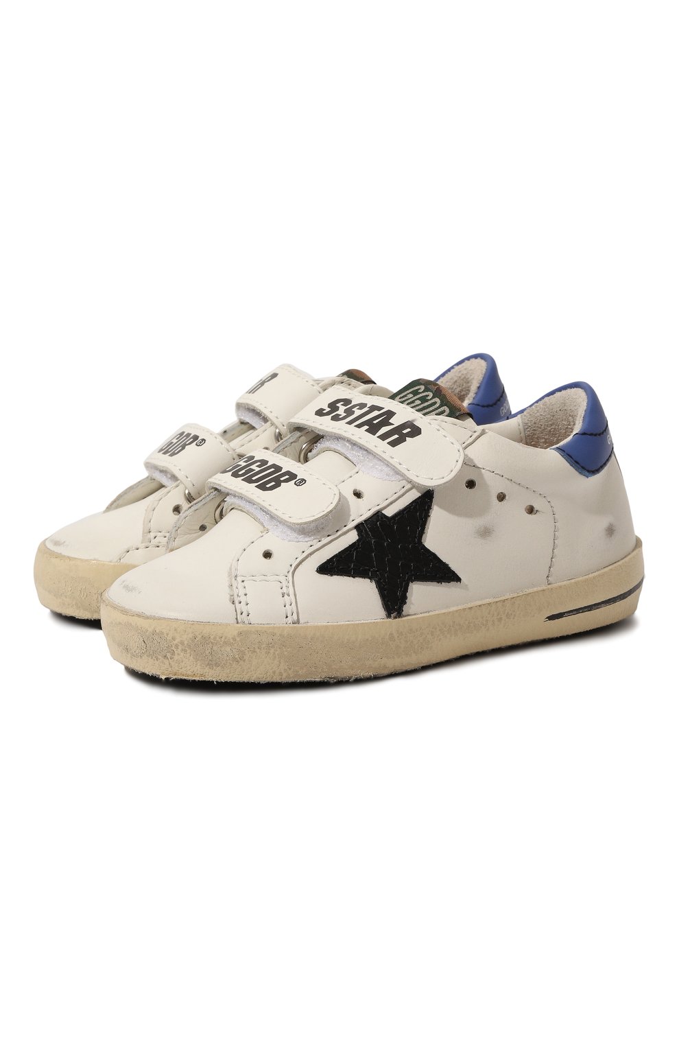 Кожаные кеды old school GOLDEN GOOSE DELUXE BRAND, арт. GJF00111.F002719, фото 1