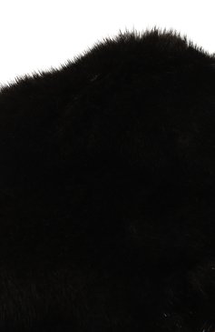 Женская шапка лилас из меха норки FURLAND черного цвета, арт. 0234400110262600000 | Фото 4 (Материал: Натуральный мех; Материал сплава: Проставлено; Нос: Не проставлено)