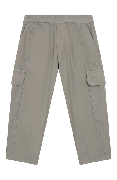 Хлопковые брюки-карго EMPORIO ARMANI, арт. EB000218/AF13327