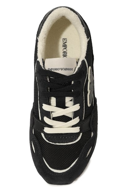 Комбинированные кроссовки EMPORIO ARMANI, арт. XYX040/X0X04, фото 4