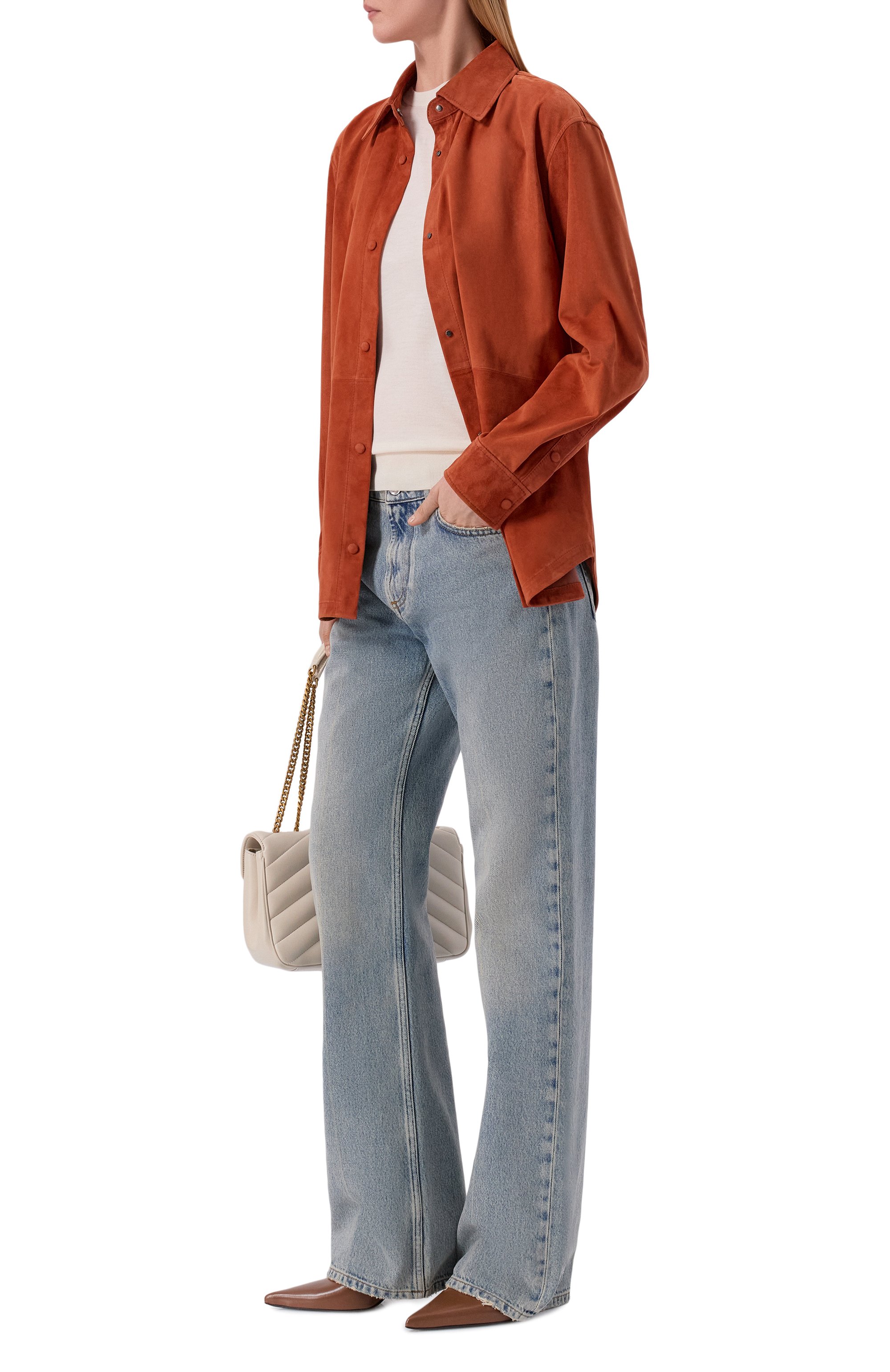 Замшевая рубашка MVST, арт. M26.2PW.L022/METIS SUEDE 0.4 MM, фото 2