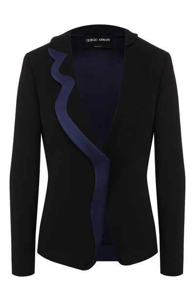 Женский шелковый жакет GIORGIO ARMANI, арт. 9WHGG0B0/T00WY