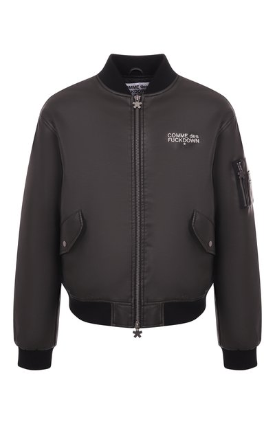 Мужской бомбер из экокожи COMME DES FUCKDOWN, арт. CFABM01706