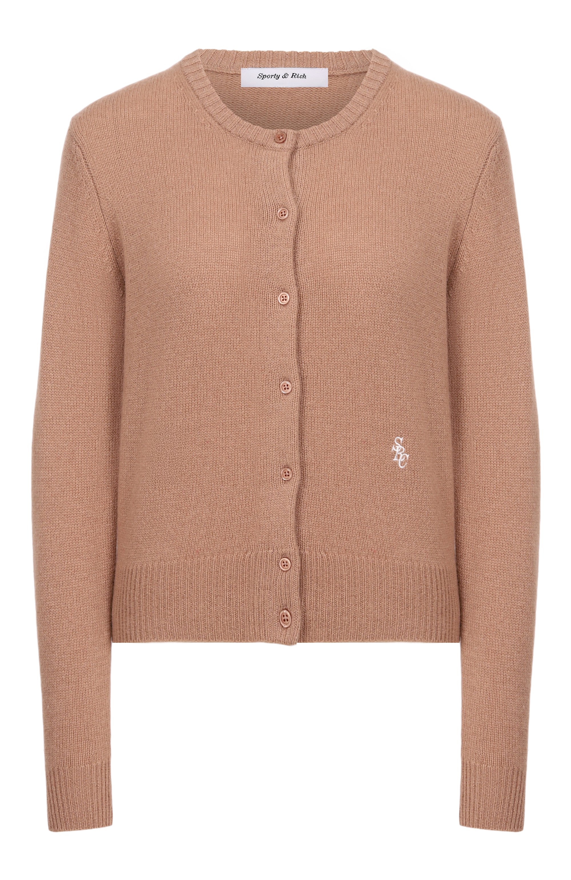 Кардиган из кашемира и шерсти SPORTY AND RICH, арт. WS07364302BE02, фото 1