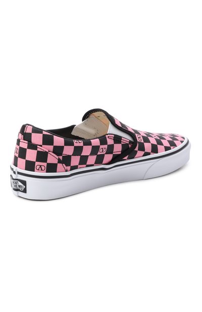 Текстильные слипоны valentino x vans VALENTINO, арт. 8W2S0NY9/HPK, фото 5