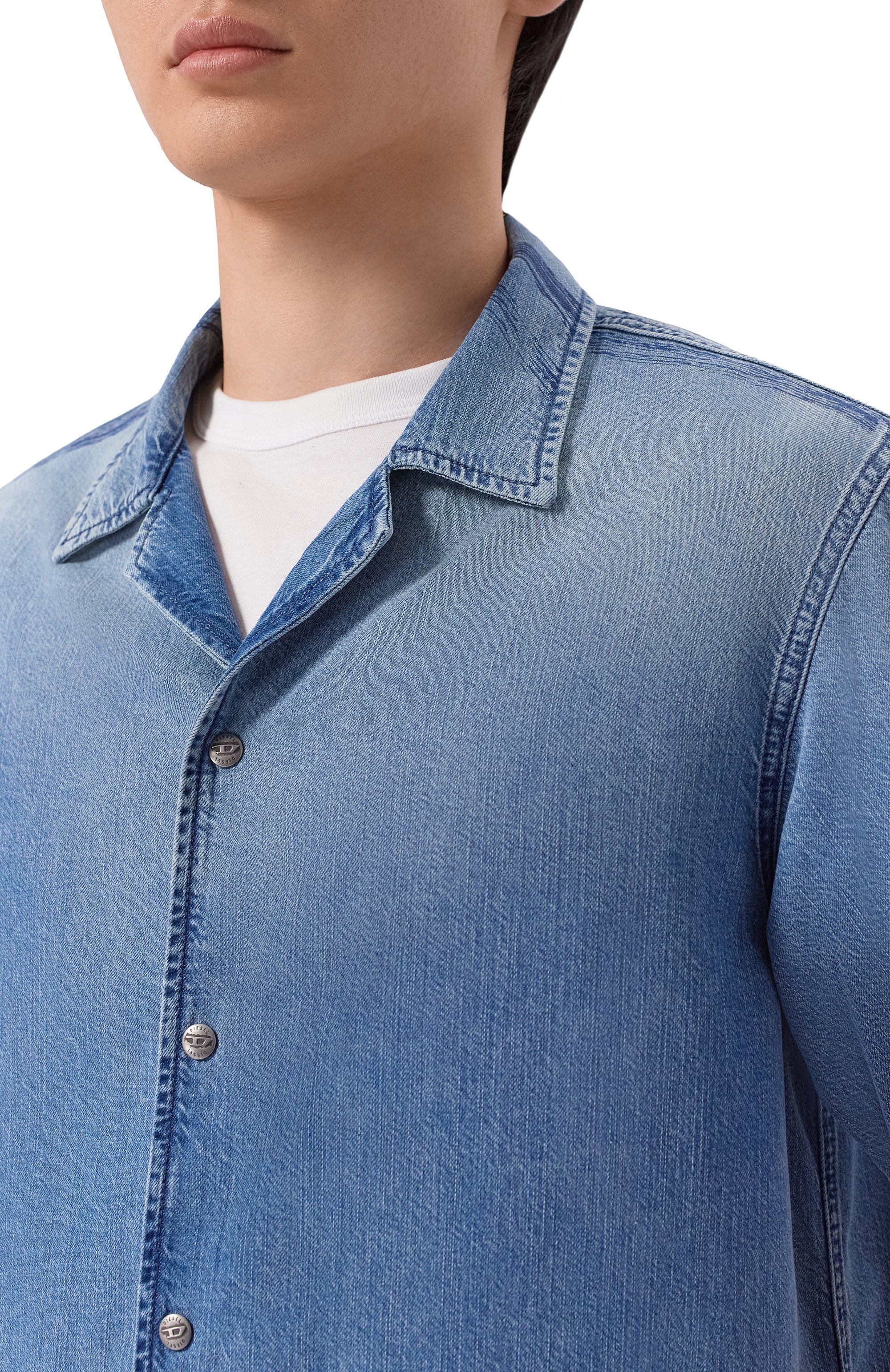 Джинсовая рубашка DIESEL, арт. A21733/0CECC, фото 5