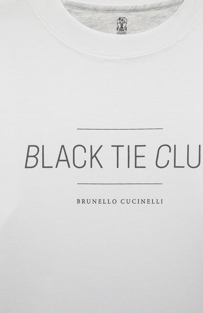 Хлопковая футболка BRUNELLO CUCINELLI, арт. B0T61S153C, фото 3