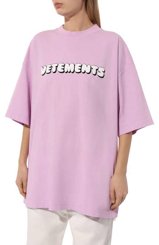 фото Хлопковая футболка vetements