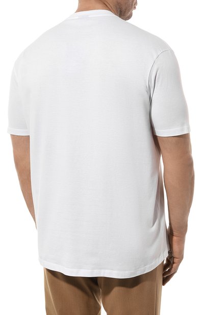 Хлопковая футболка PAUL&SHARK, арт. 24411032, фото 4