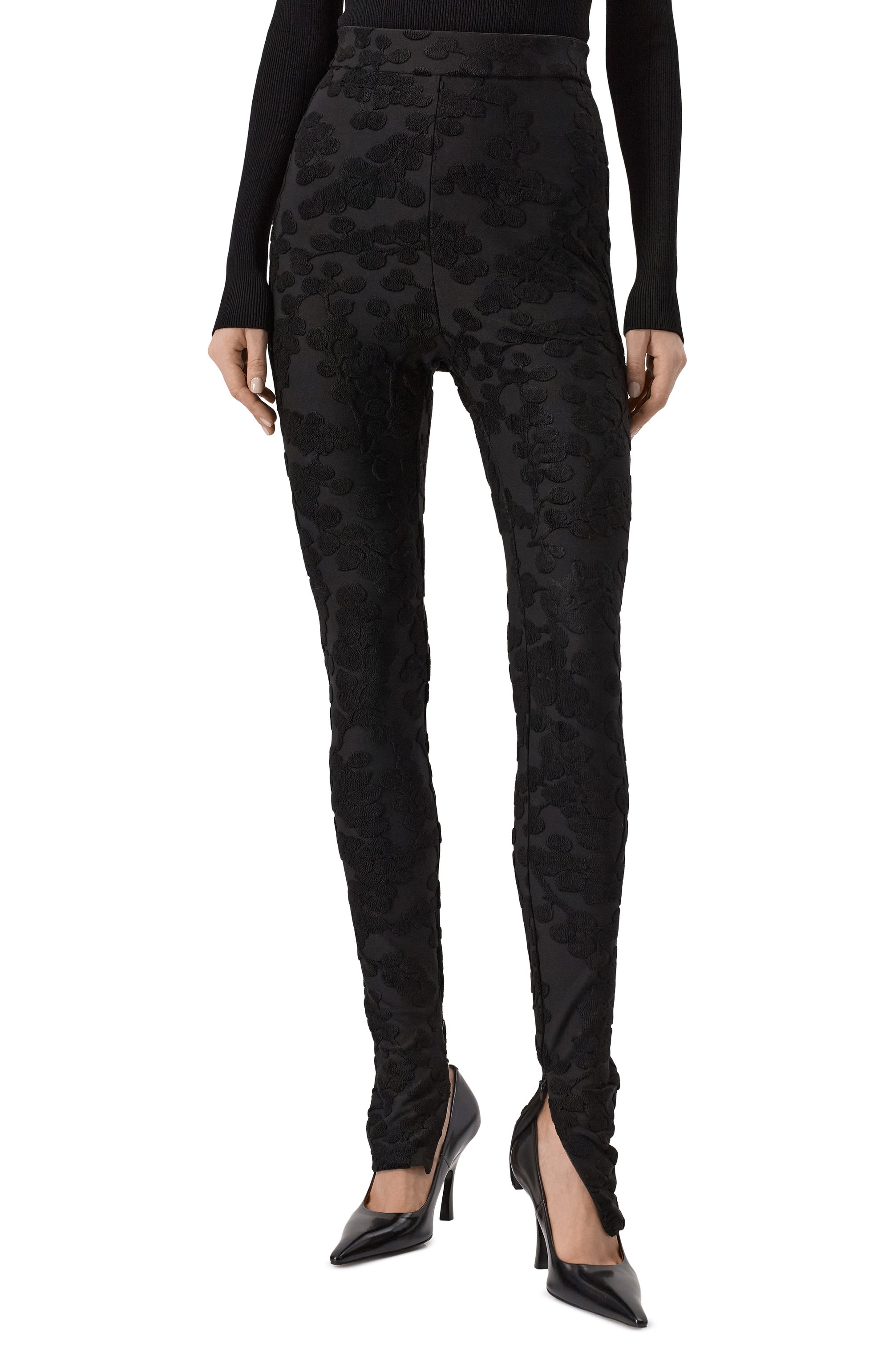 Легинсы из вискозы BALMAIN, арт. DF00C040/JJ39, фото 3