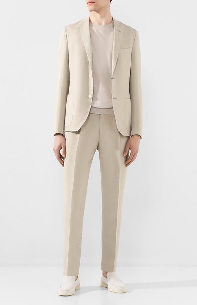 Костюм из смеси льна и шелка CORNELIANI, арт. 85NY64-0114001/92, фото 1
