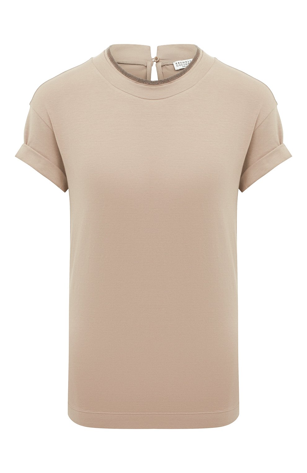 Хлопковая футболка BRUNELLO CUCINELLI, арт. M0T18BD200, фото 1