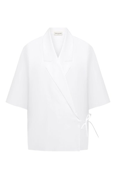 Женская хлопковая рубашка DRIES VAN NOTEN, арт. 211-10715-2166