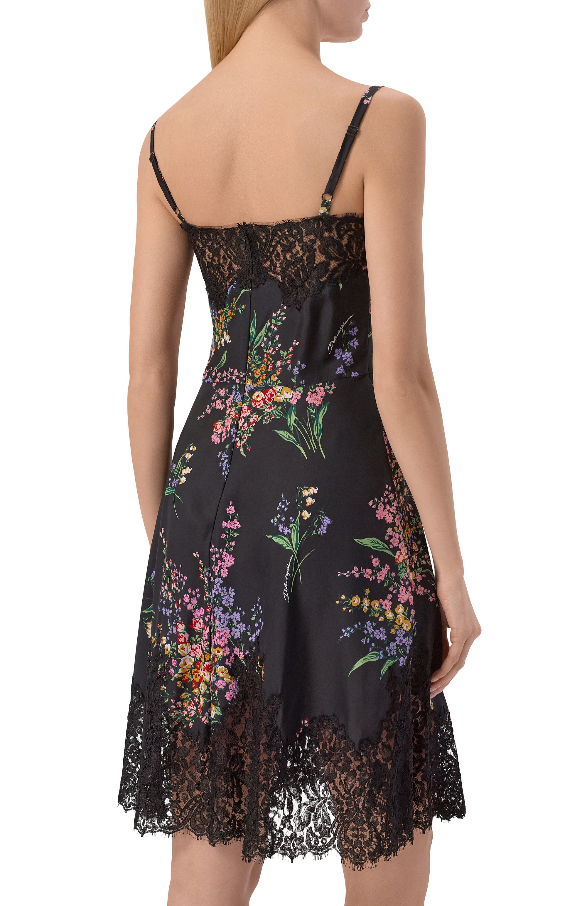 Атласное платье DOLCE & GABBANA, арт. F60F7T/IS101, фото 3